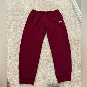 Nike Women's Maroon Joggers